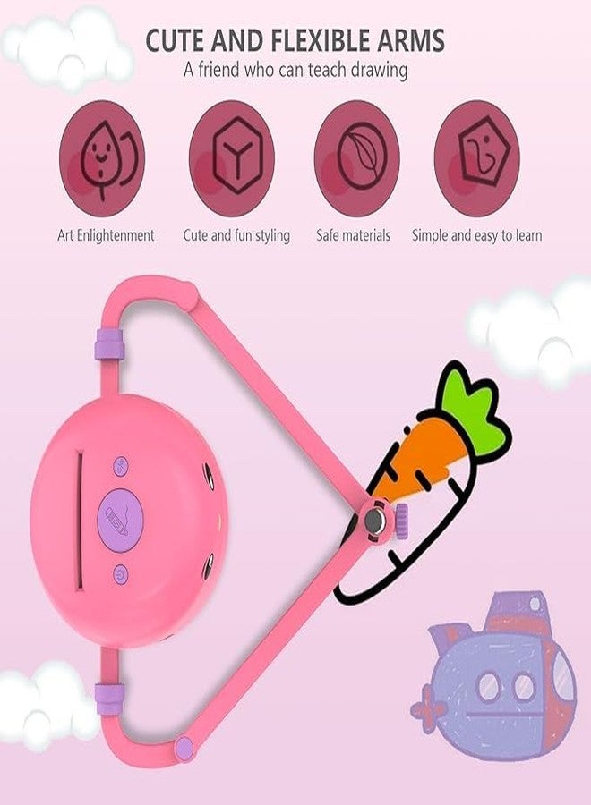 DRUMSTONE Creative Drawing Robot Toy Educational & Fun Gift for Kids Ages 3-8, Encourages Artistic Development,multicolor - Image 4